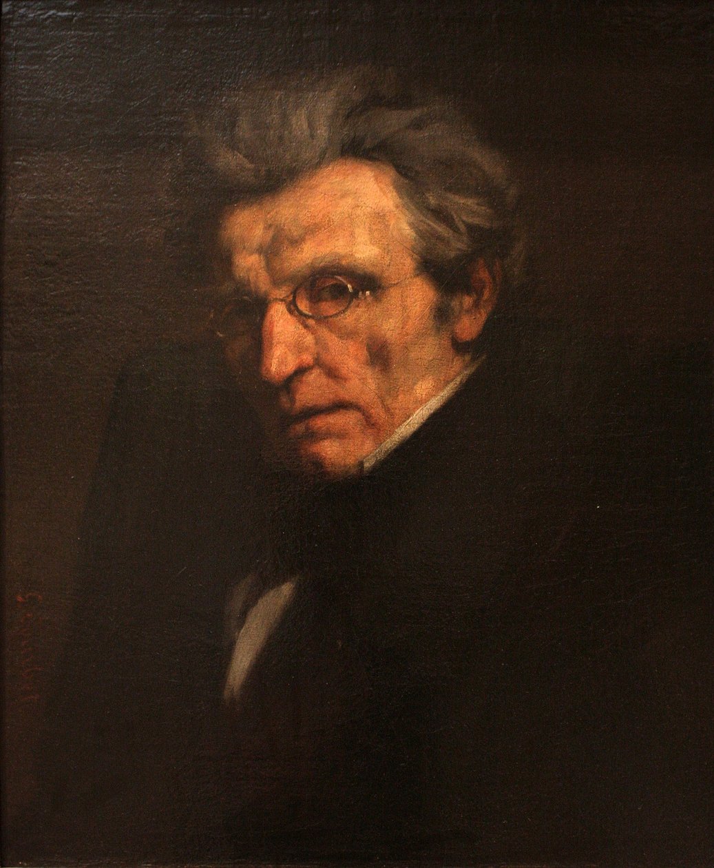 Portrait of Charles Suisse - Gustave Courbet