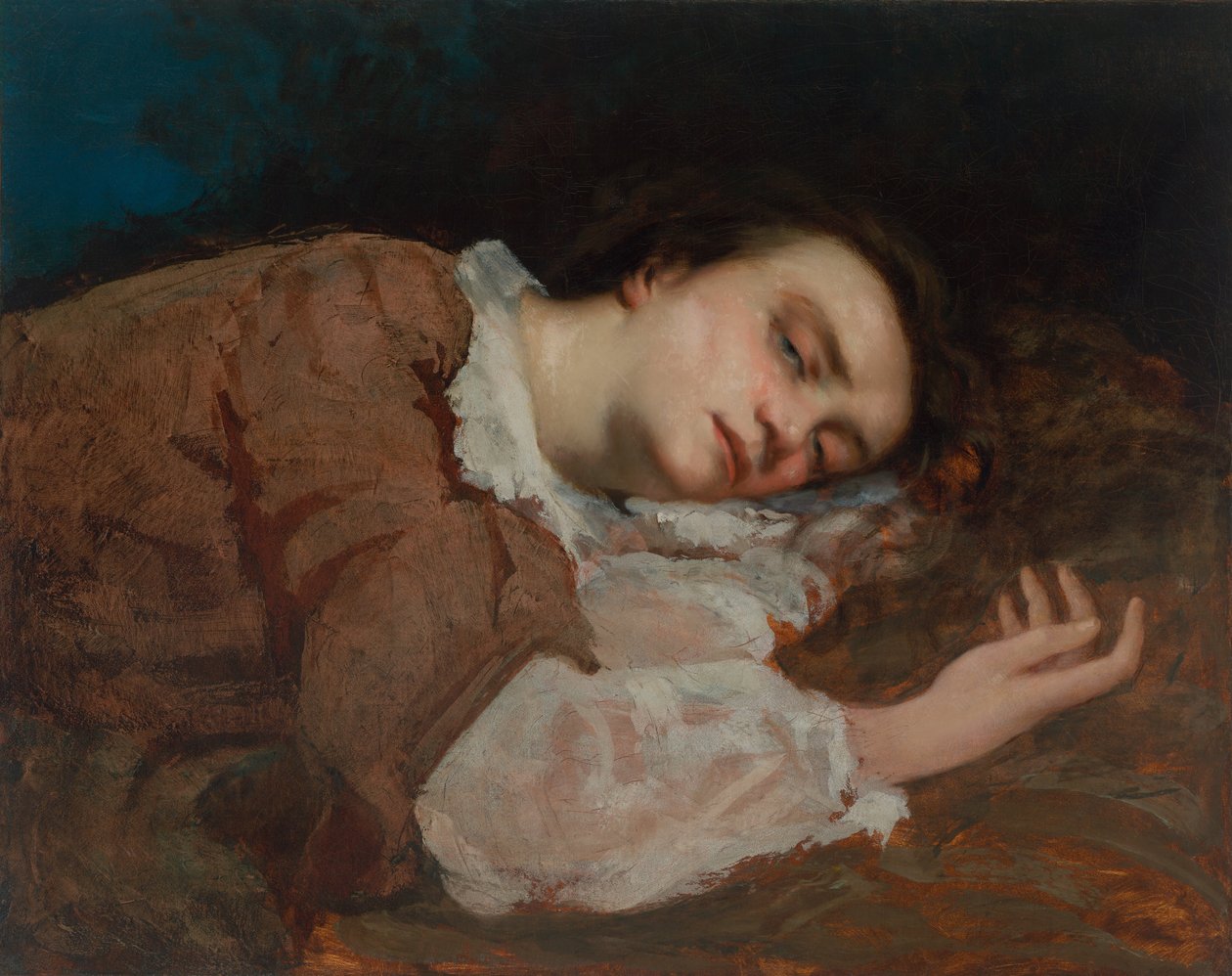 Étude pour Les Demoiselles des bords de la Seine (Été) - Gustave Courbet