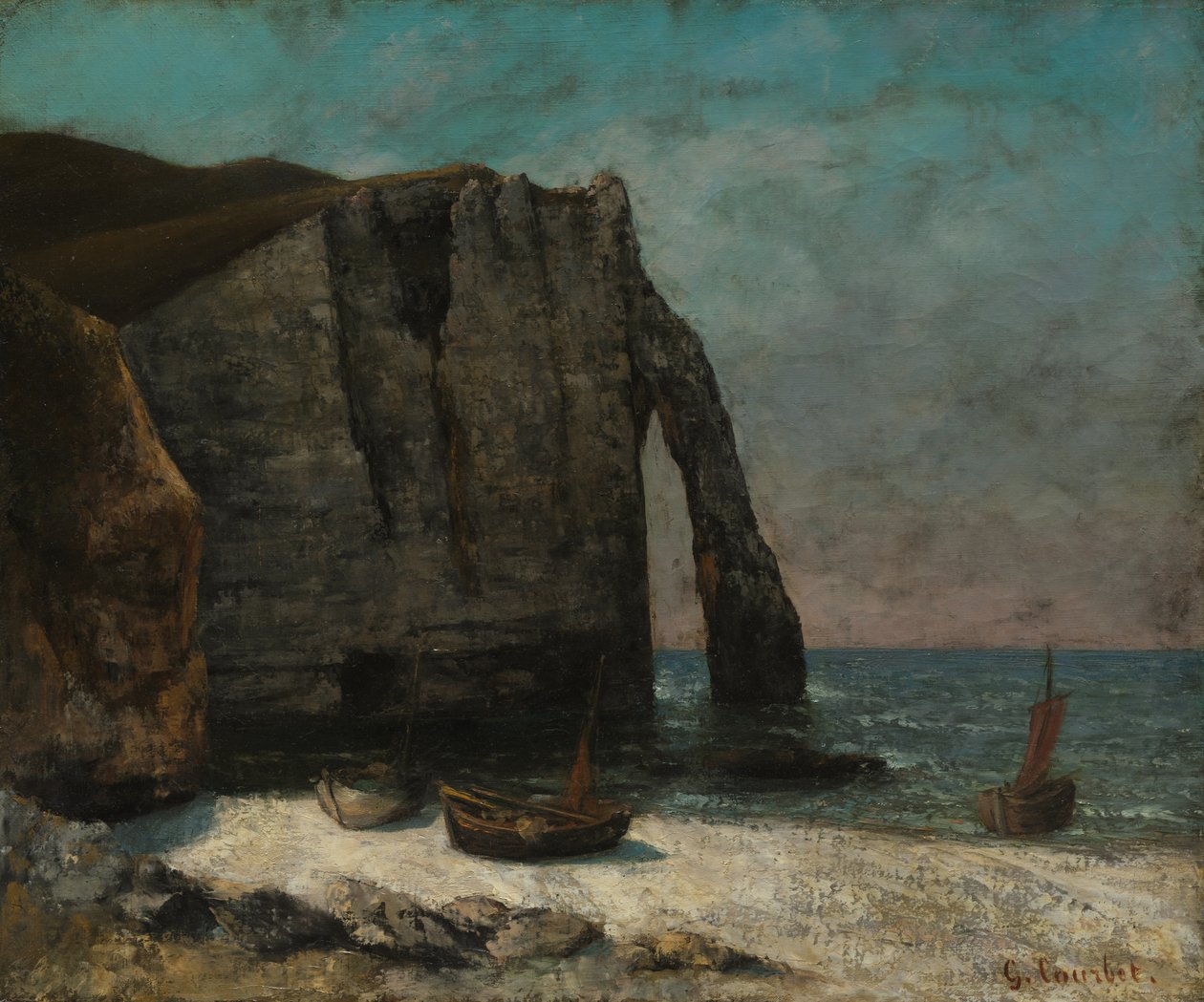 La falaise d