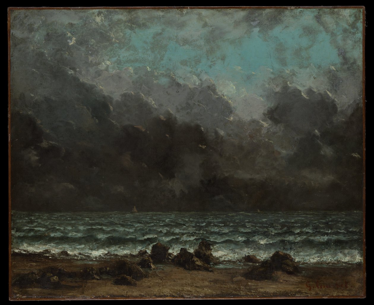 La mer - Gustave Courbet
