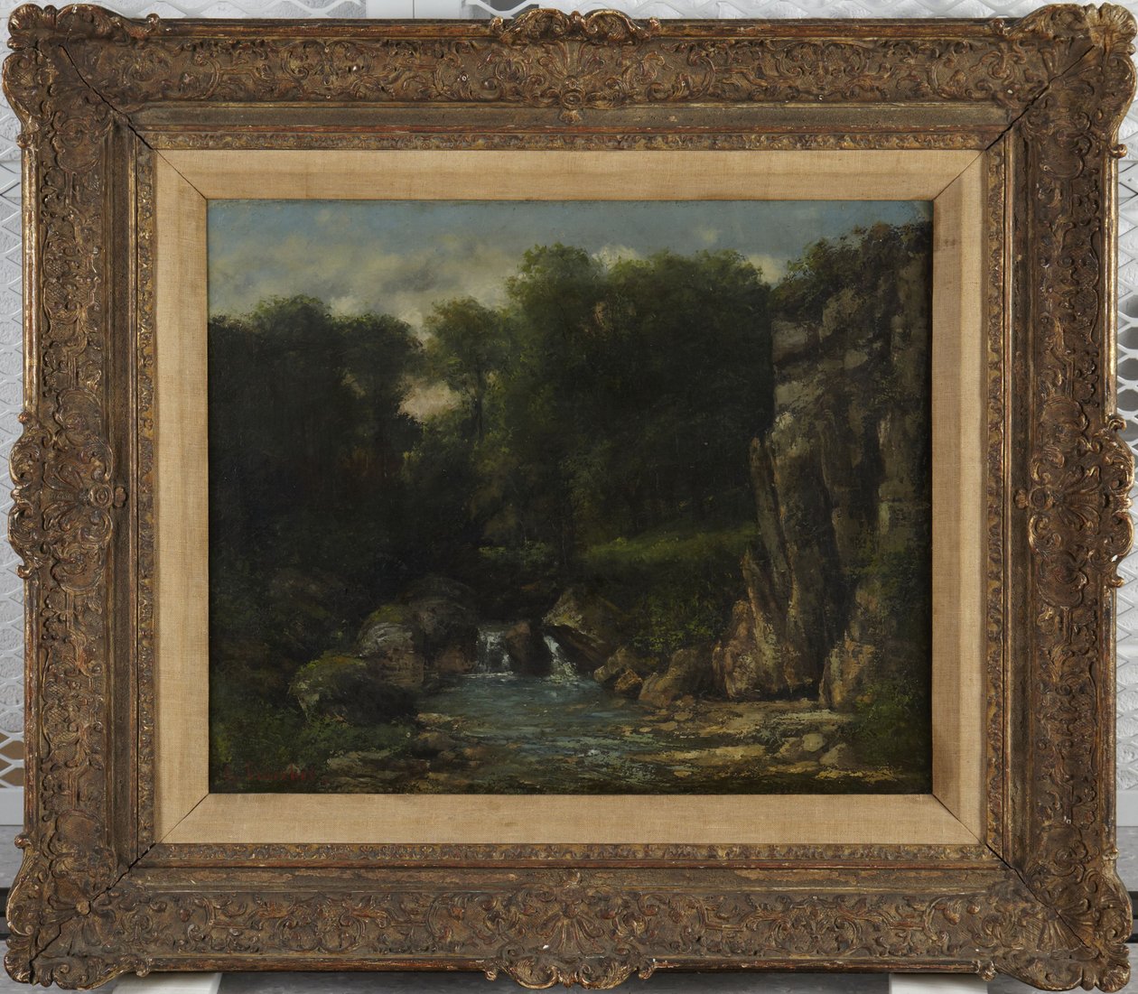 Le printemps - Gustave Courbet