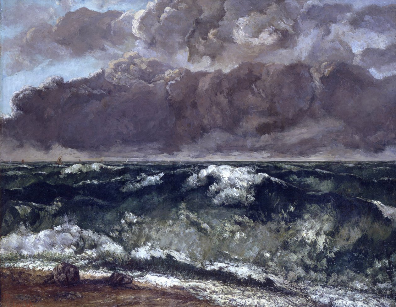 La Vague - Gustave Courbet