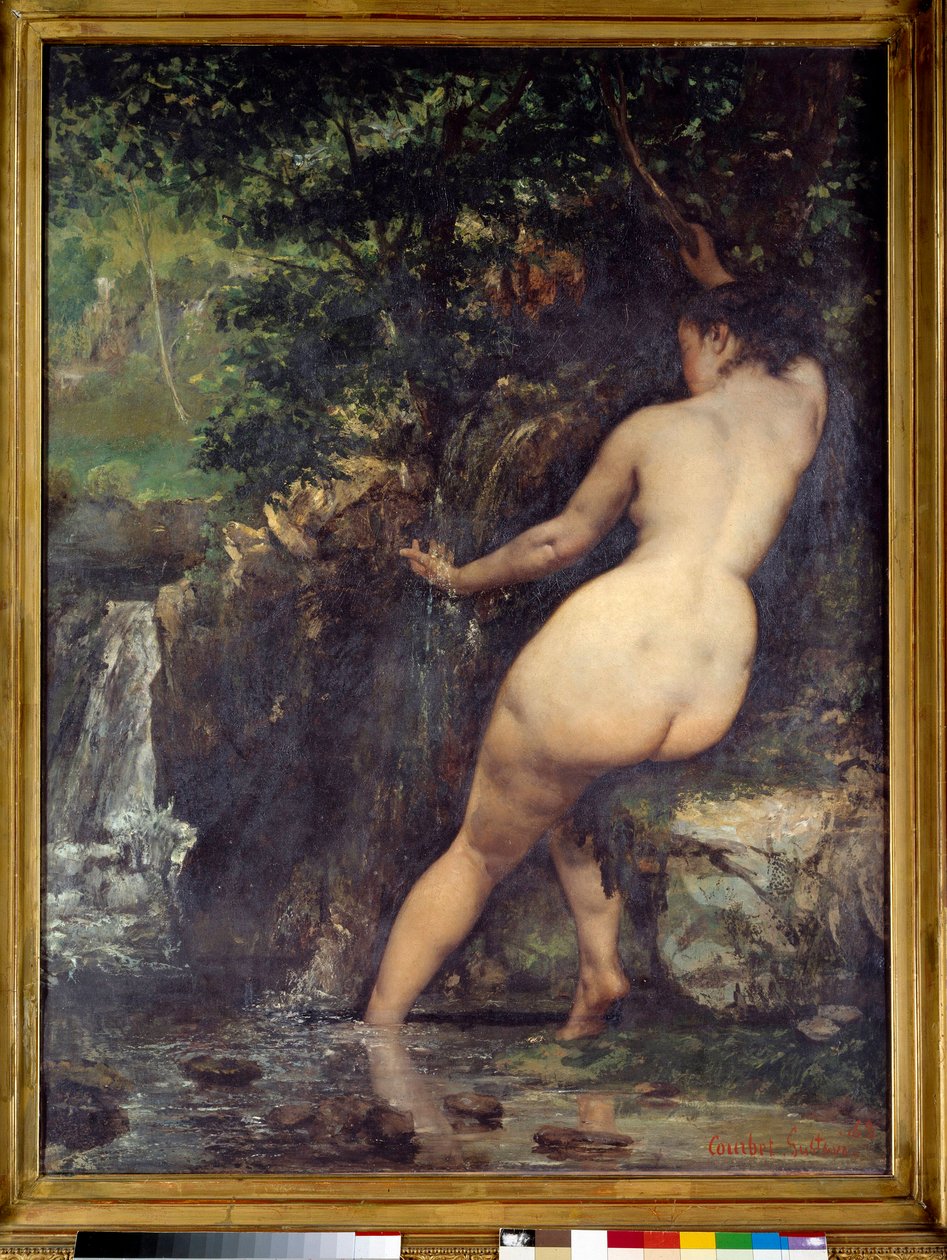 La source ou baigneuse à la source - Gustave Courbet