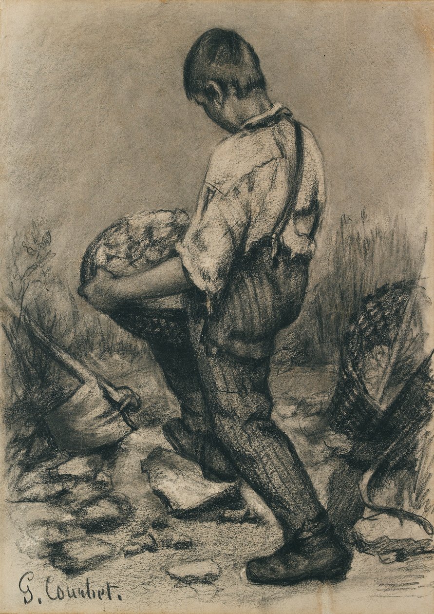 Jeune casseur de pierres, vers 1864-1865 - Gustave Courbet