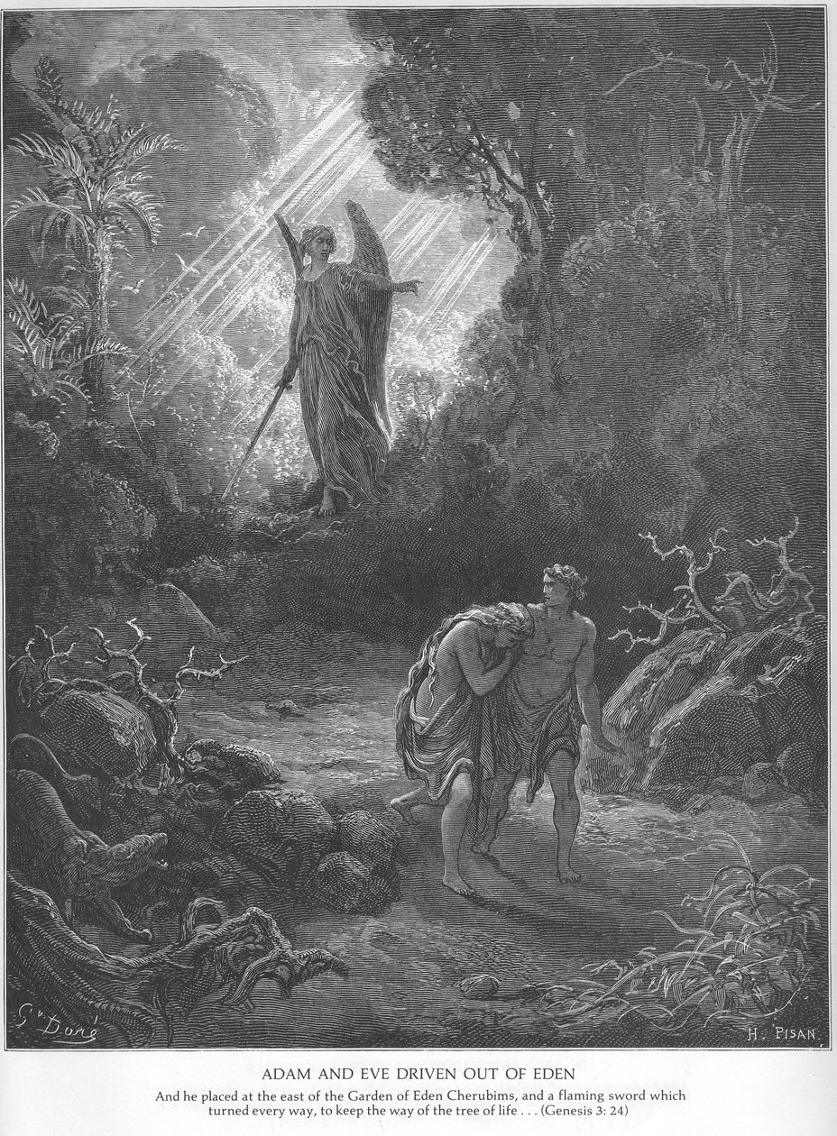 Adam et Eve sont chassés de l