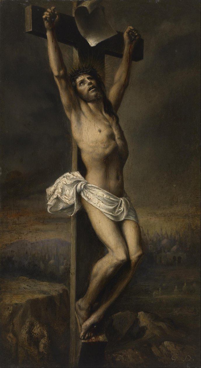 Le Christ sur la croix - Gustave Dore