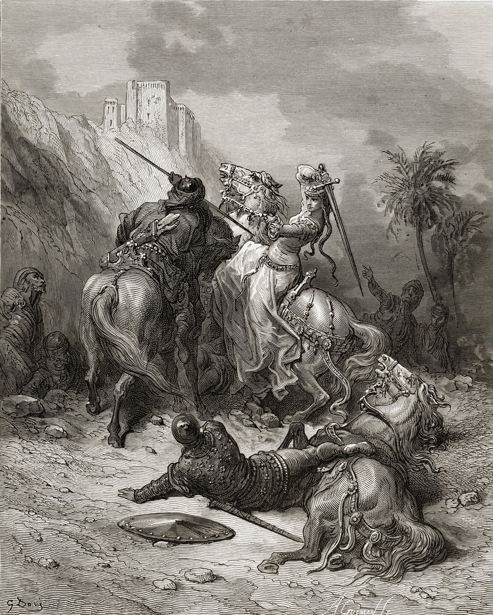 Une héroïne Florine de Bourgogne, illustration de 
