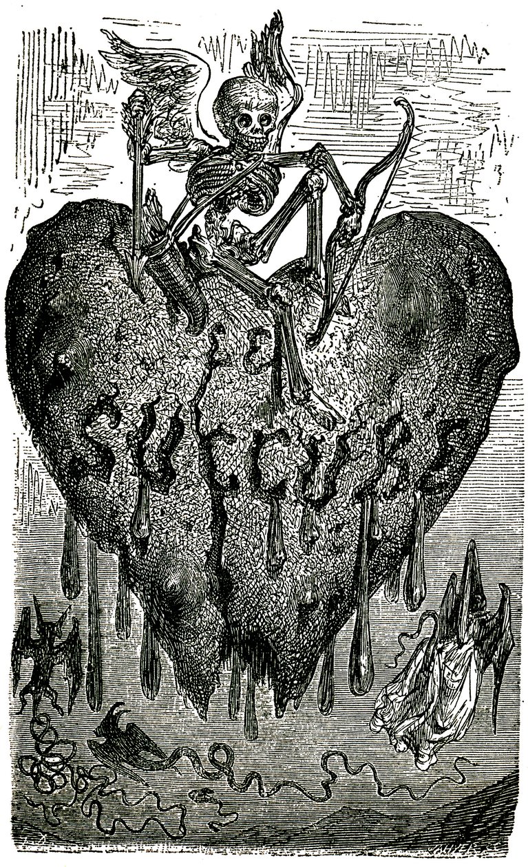 En-tête de chapitre illustré par Gustave Doré pour les Contes drolatiques (1855) d