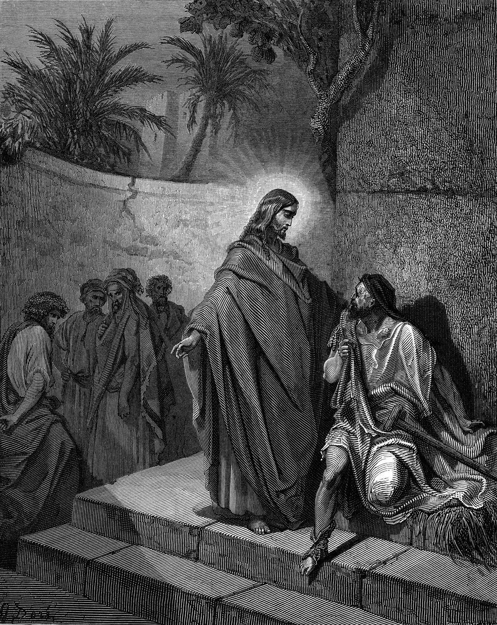 Christ guérissant l