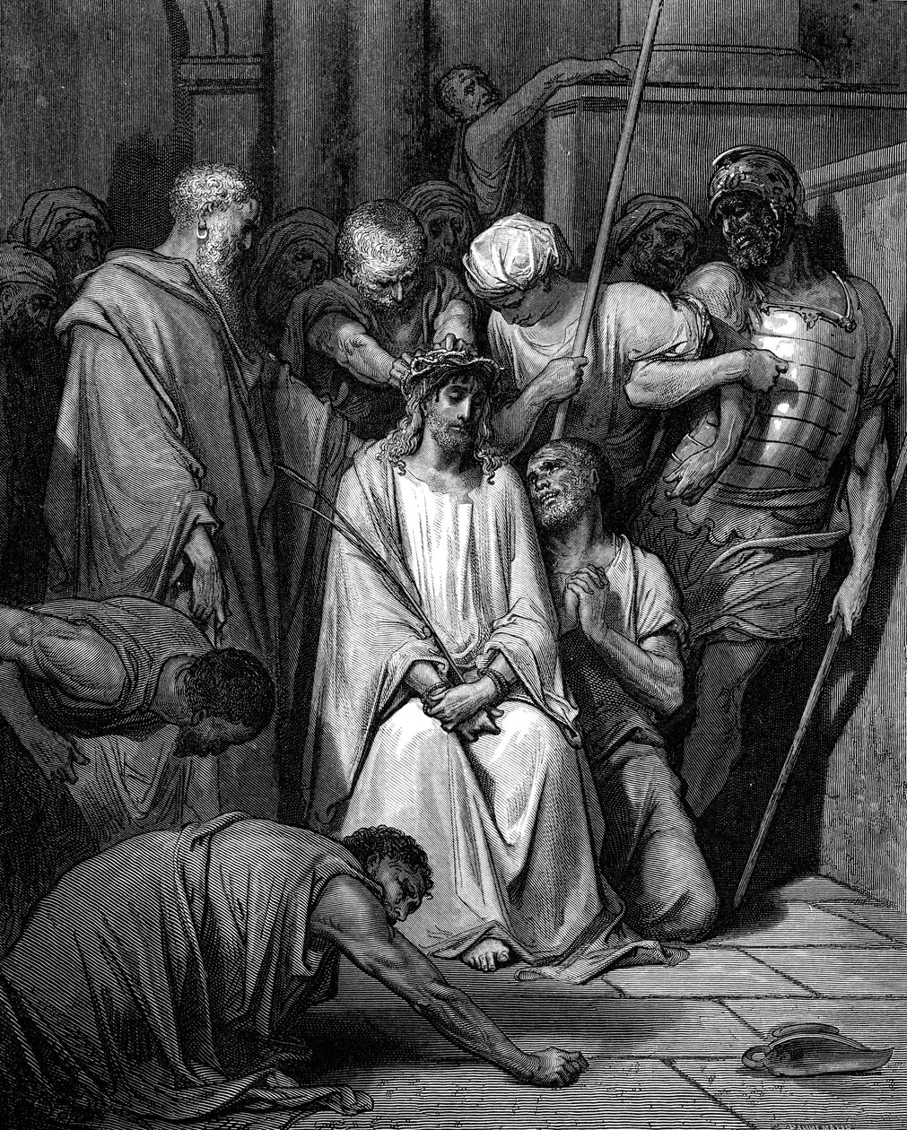Le Christ moqué et la couronne d