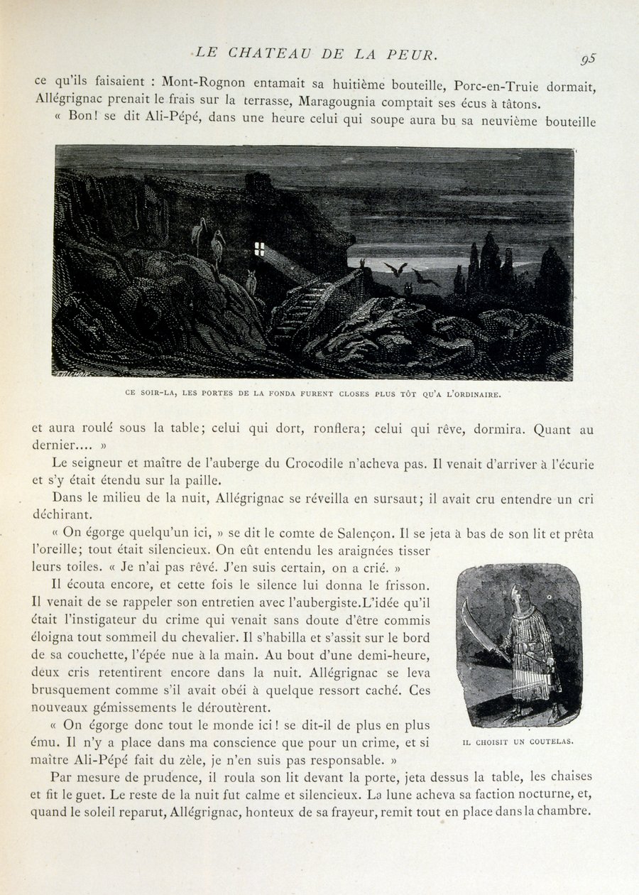 Croque-Mitaine; illustration de 1863, par Gustave Doré (1832-1883) - Gustave Dore