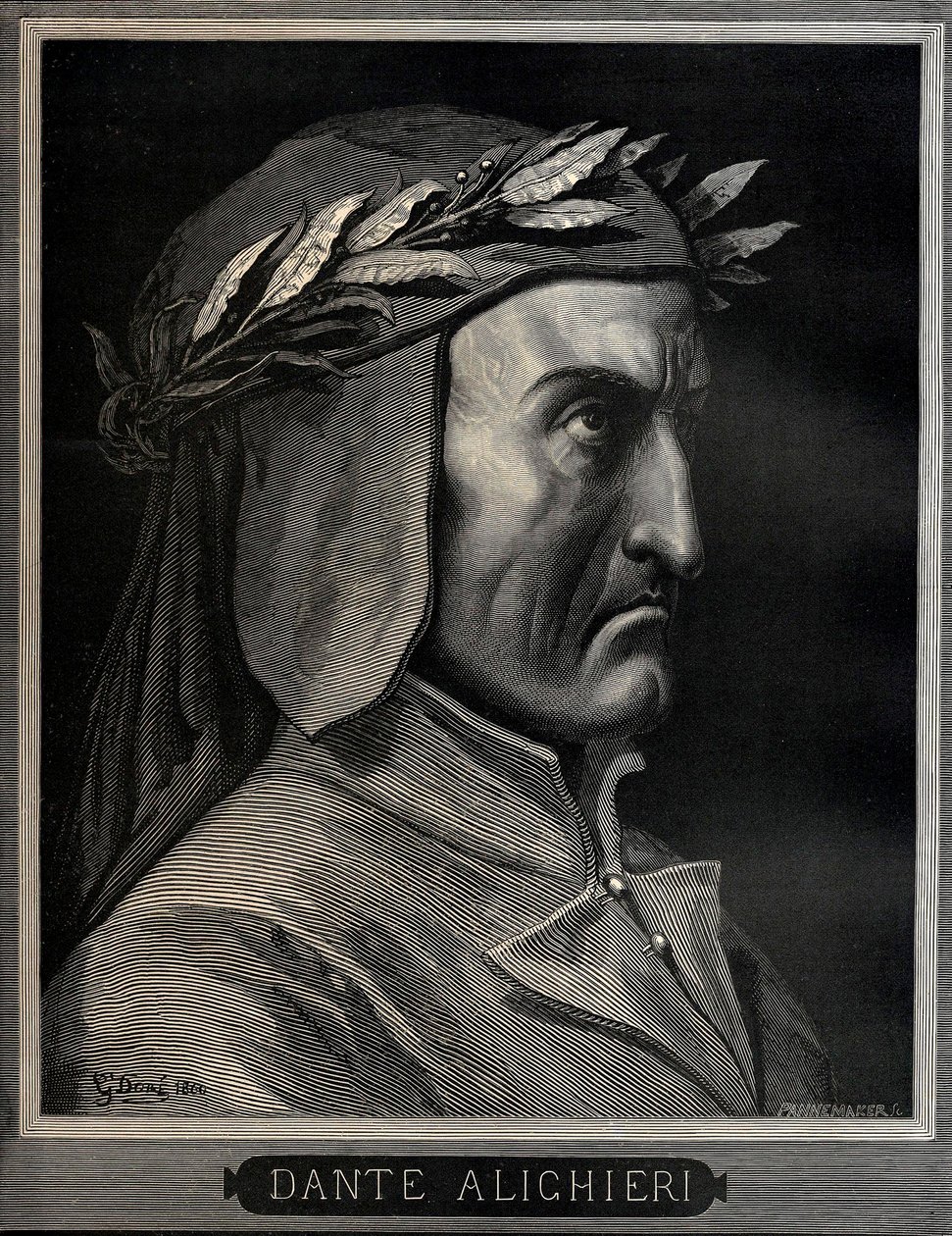Dante Alighieri 1265-1321, 1860 - Gustave Dore