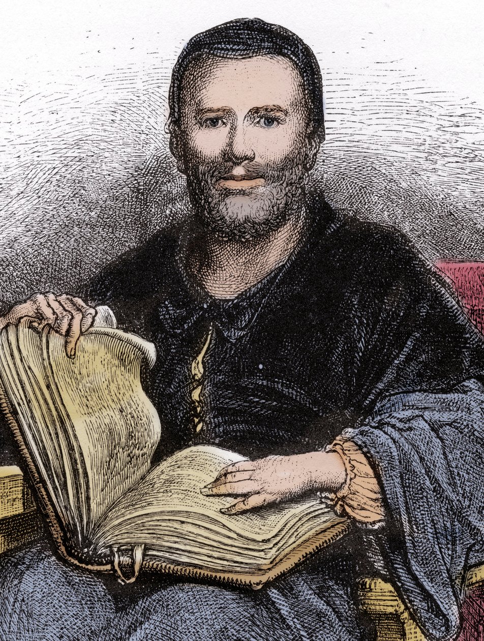 Portrait de Rabelais - illustration de 