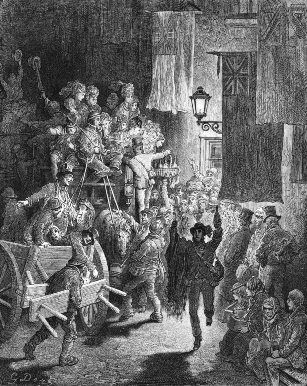 Retour à la maison - Gustave Dore