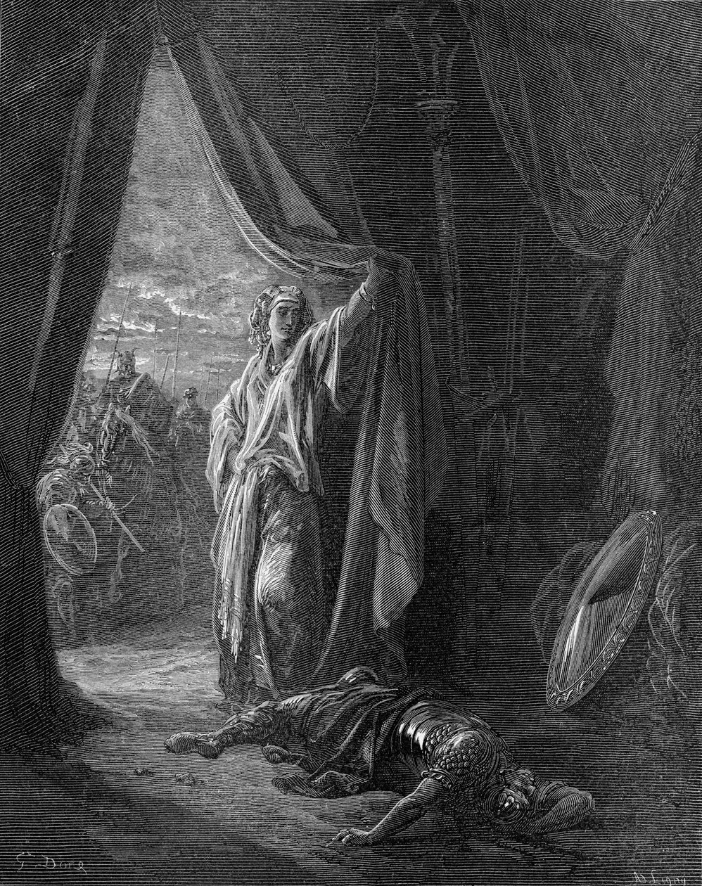 Sisera tué par Jael - Gustave Dore