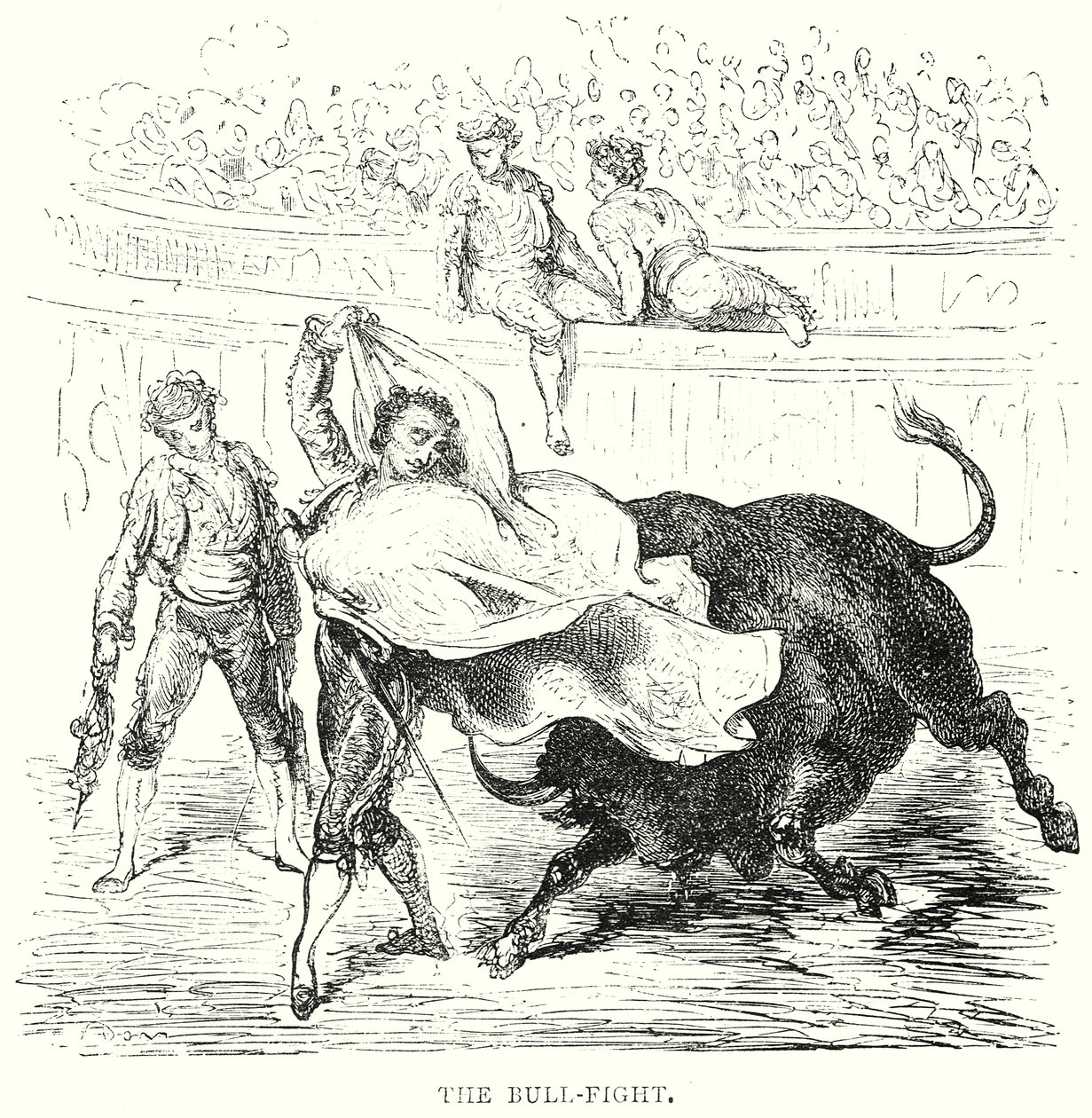 La corrida (gravure) - Gustave Dore