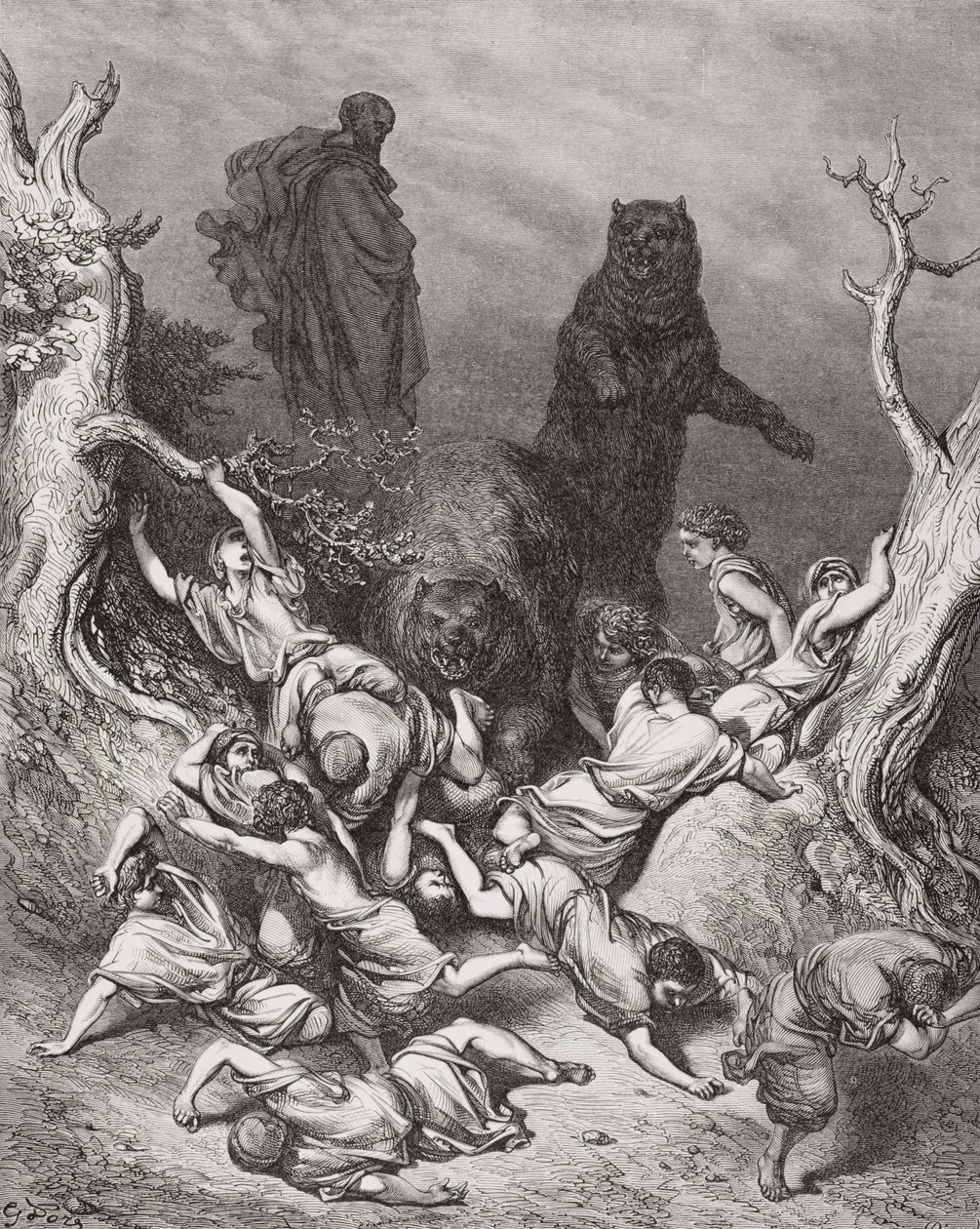 Les Enfants dévorés par des ours, illustration de la 