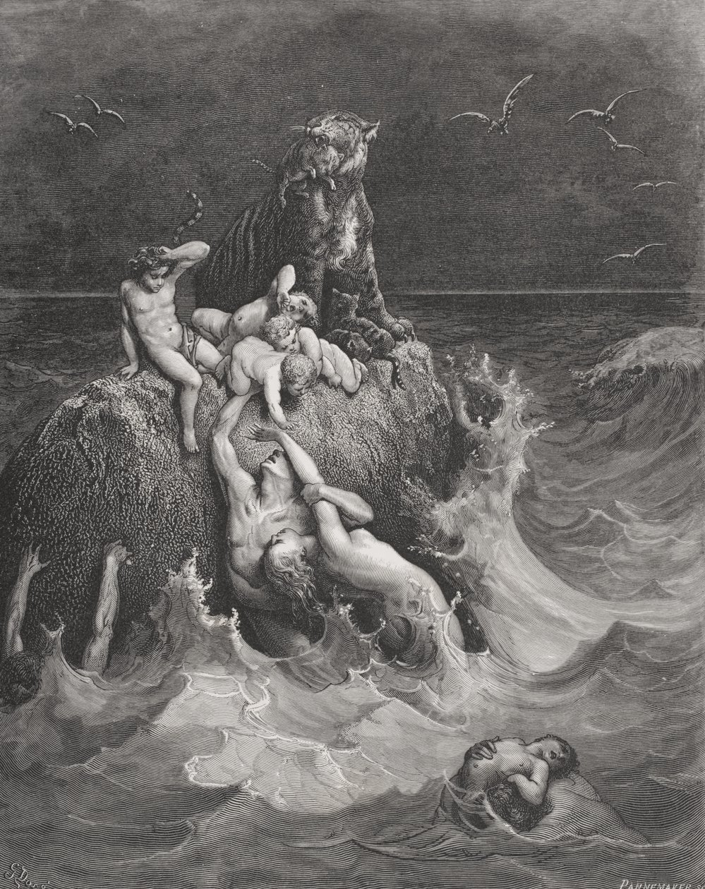 Le Déluge, illustration de 
