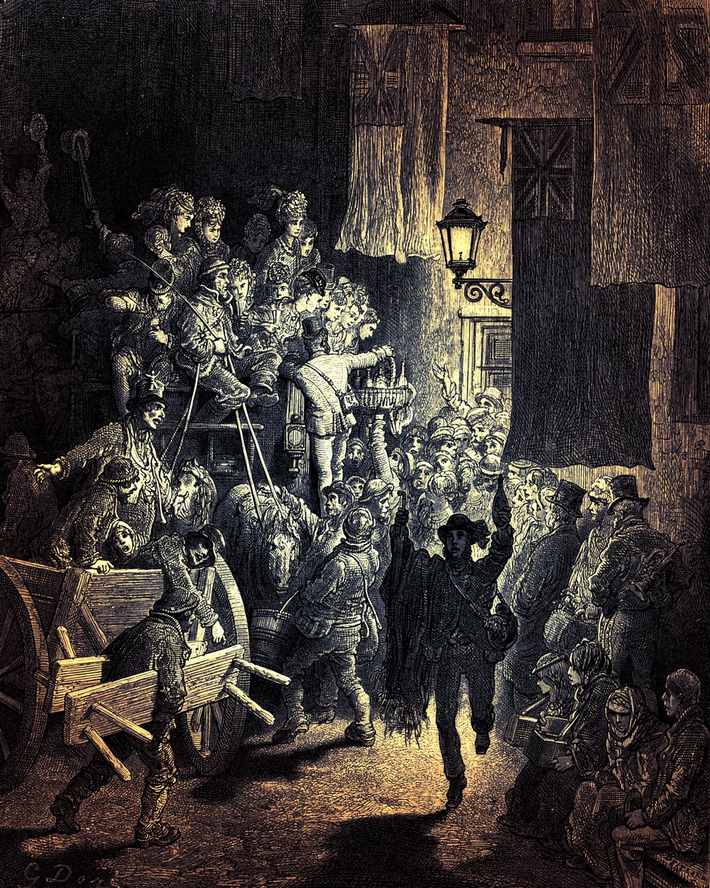 Le Derby - Retour à la maison - Gustave Dore