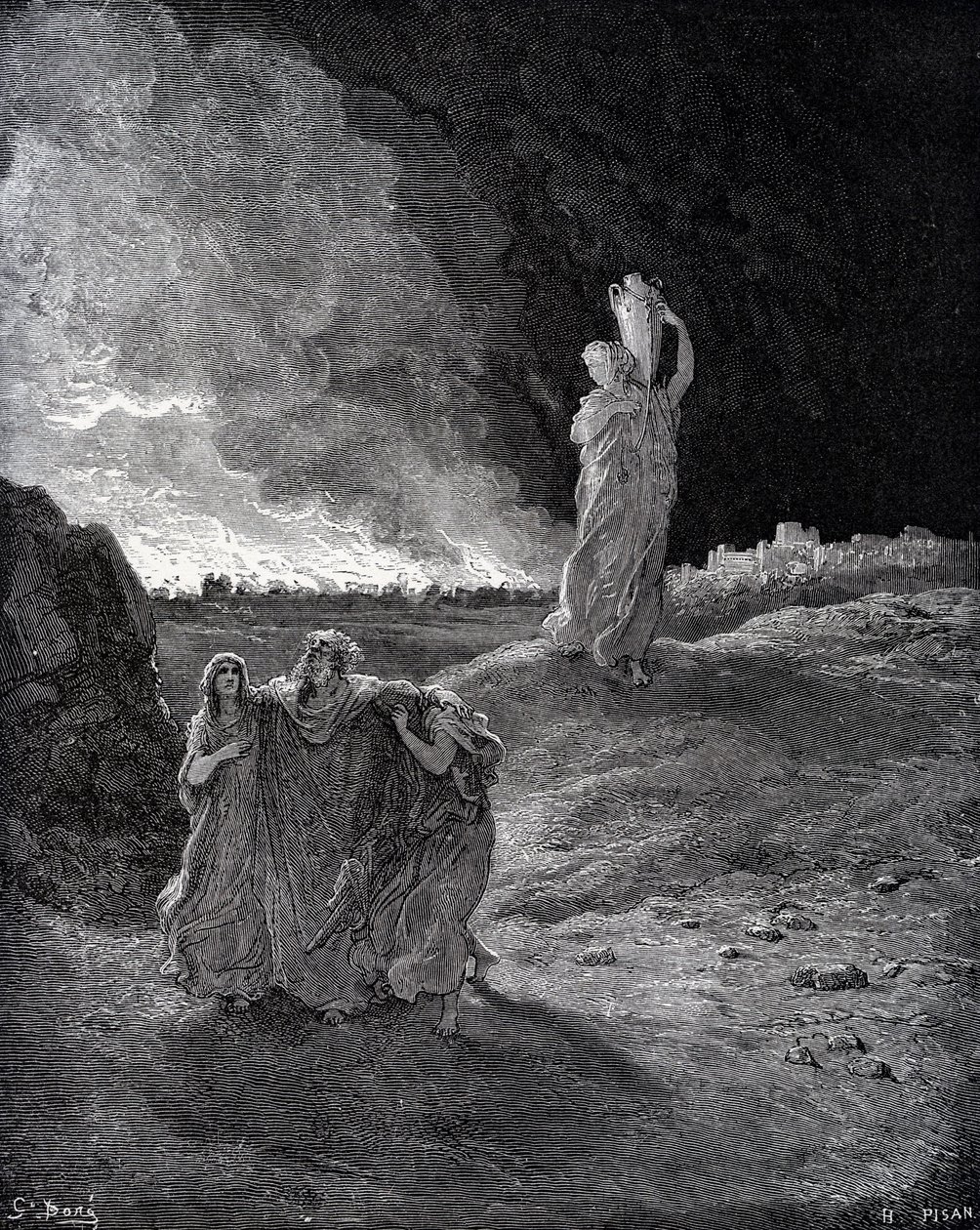 La destruction de Sodome - Gustave Dore