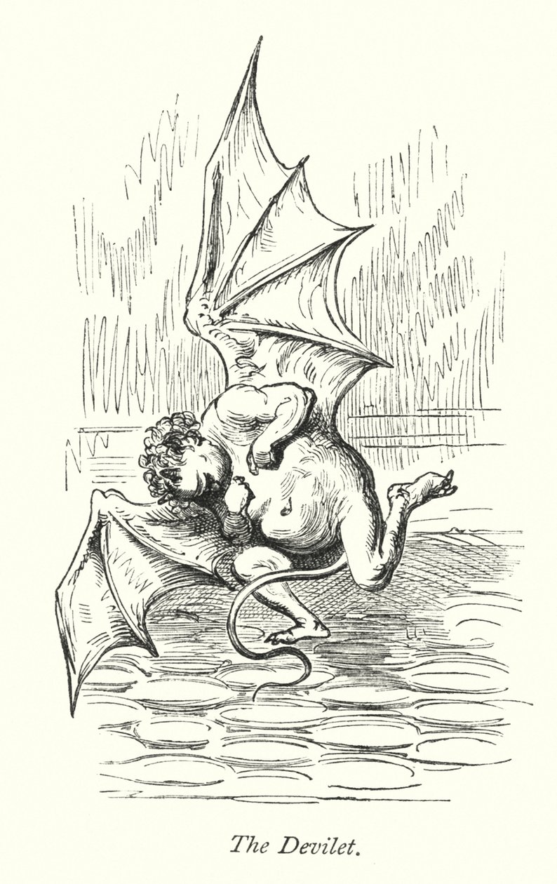 Le Dévilet (gravure) - Gustave Dore