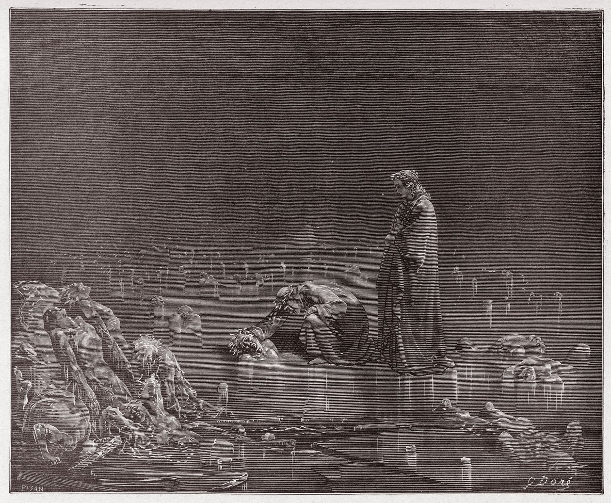 La Divine Comédie, Inferno, Chant 32 : Dante s