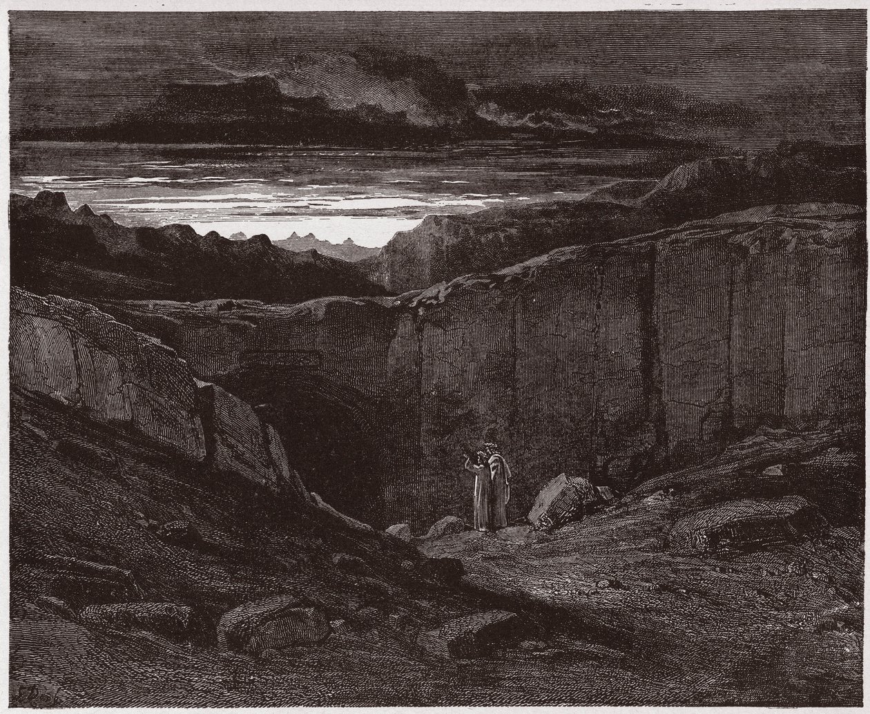 La Divine Comédie, Enfer, Chant 3: Virgile et Dante aux portes de l