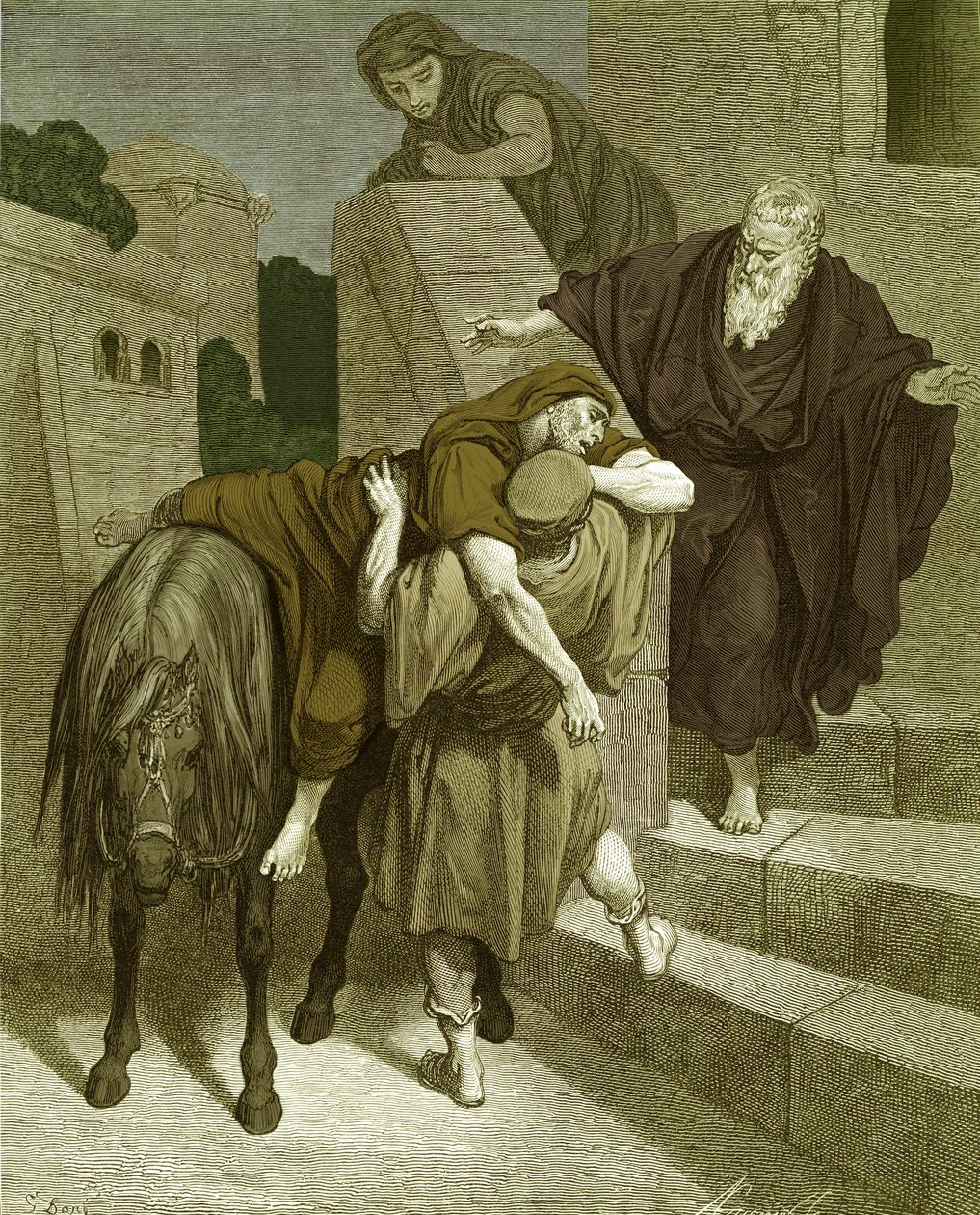 Le bon Samaritain à l