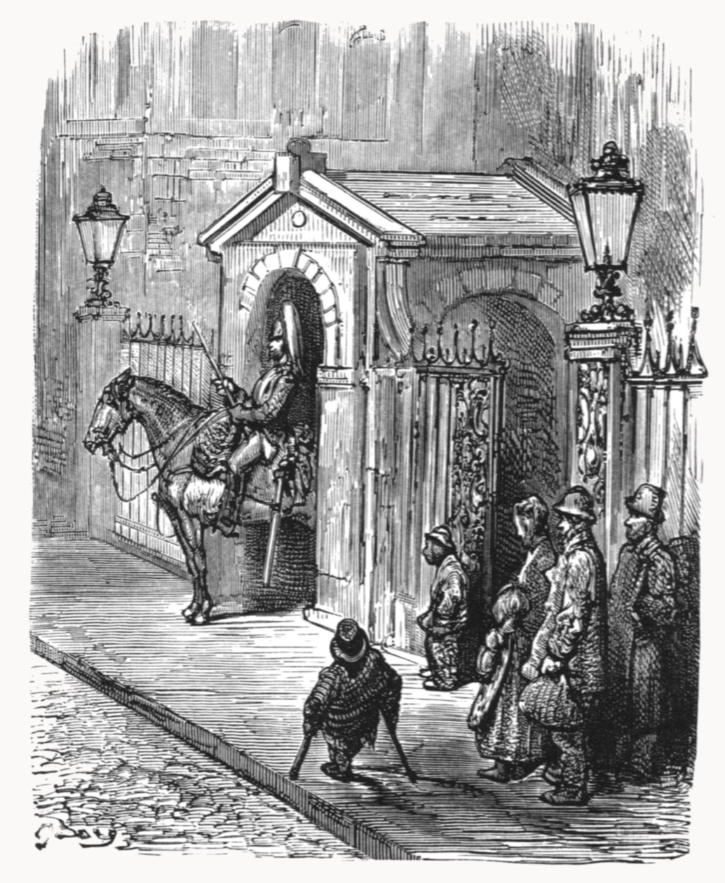 Les Horse Guards, 1872 - Gustave Dore