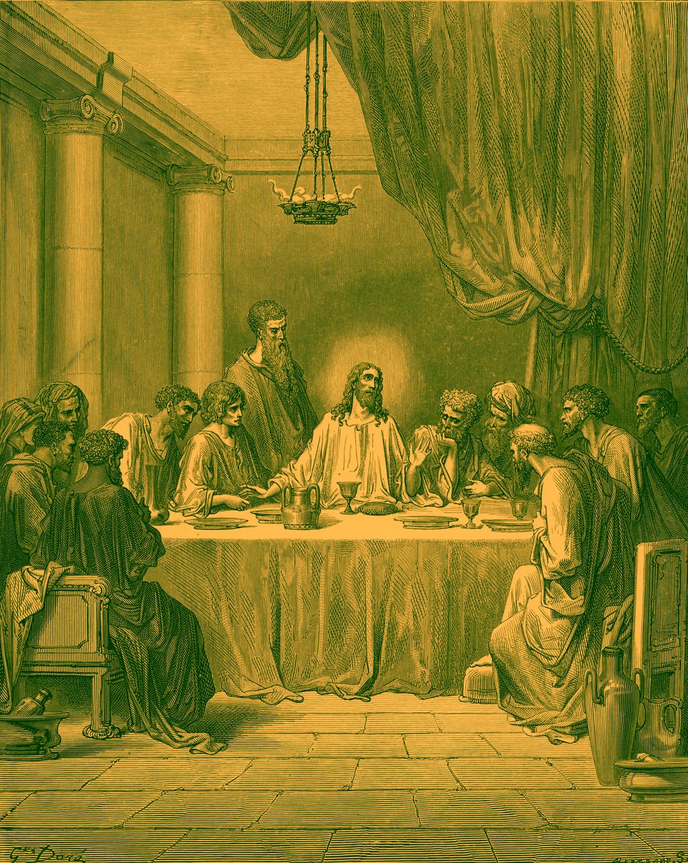 La Cène - Bible - Gustave Dore