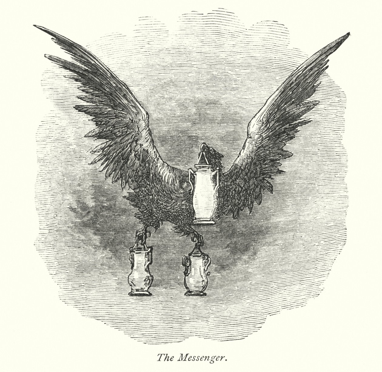 Le Messager (gravure) - Gustave Dore