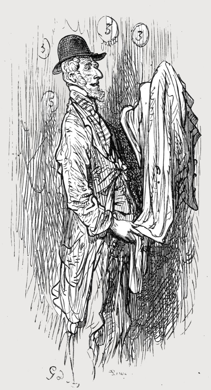 Le Vieux Marchand de Vêtements, 1872 - Gustave Dore