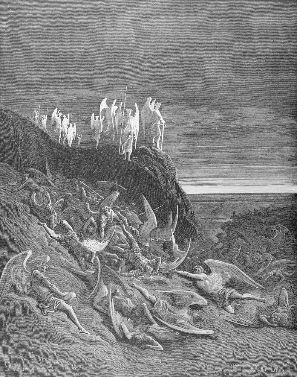 La Guerre au Ciel, du Livre VI de 