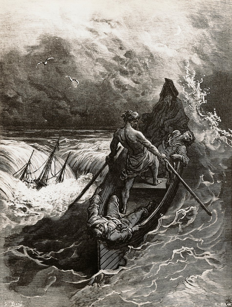 Le marin, de La Complainte du vieux marin - Gustave Dore