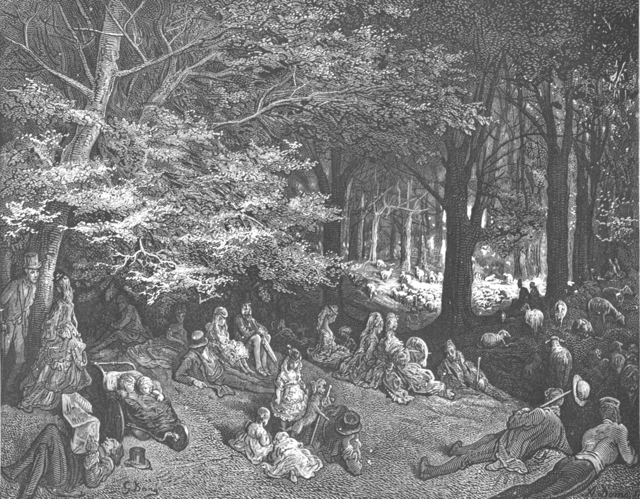 Sous les arbres - Regent