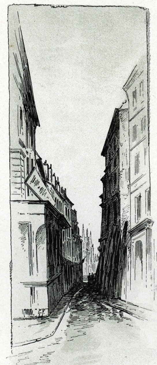 Vue de la rue de l