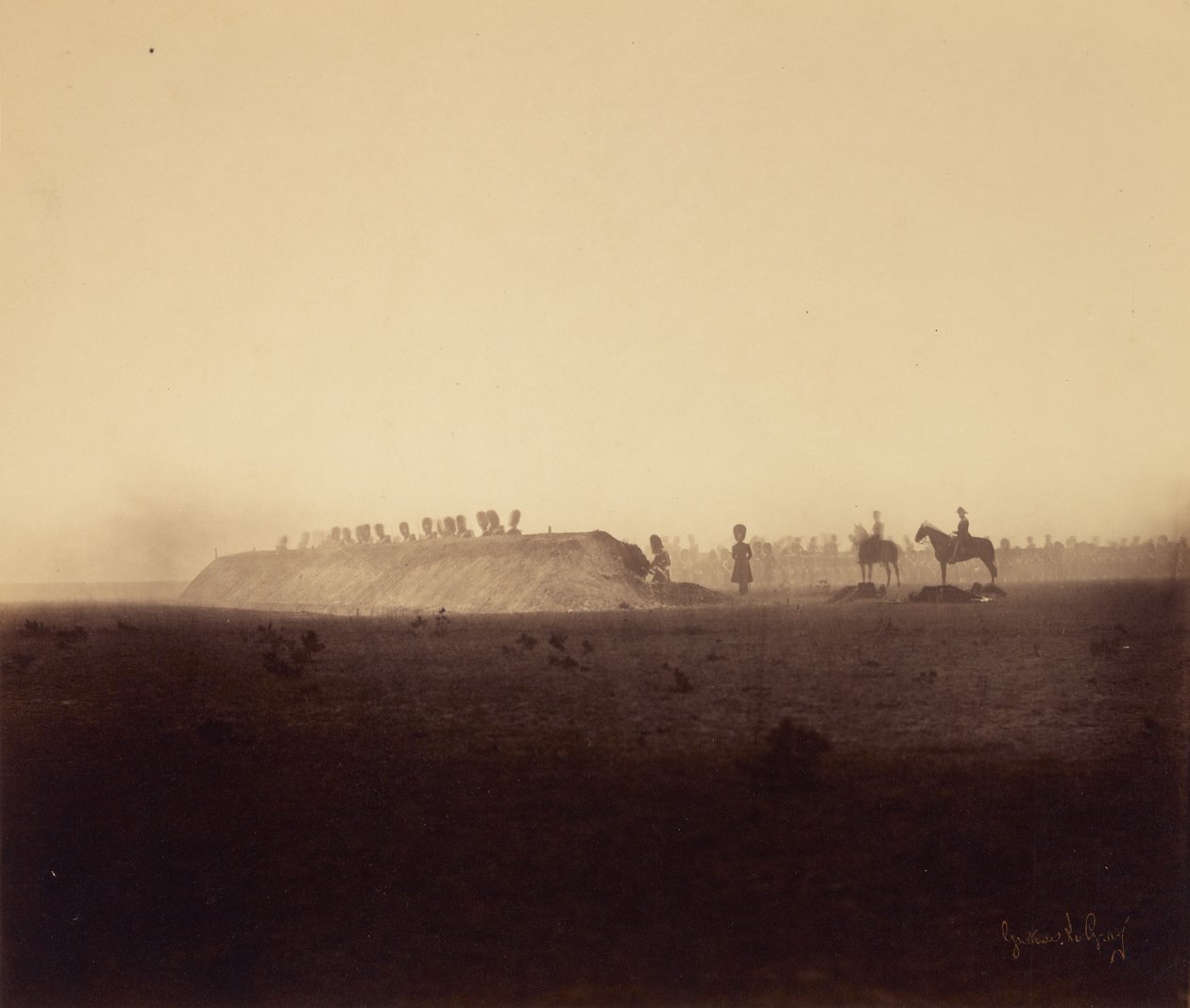 Manœuvres de cavalerie, 3 octobre - Gustave Le Gray
