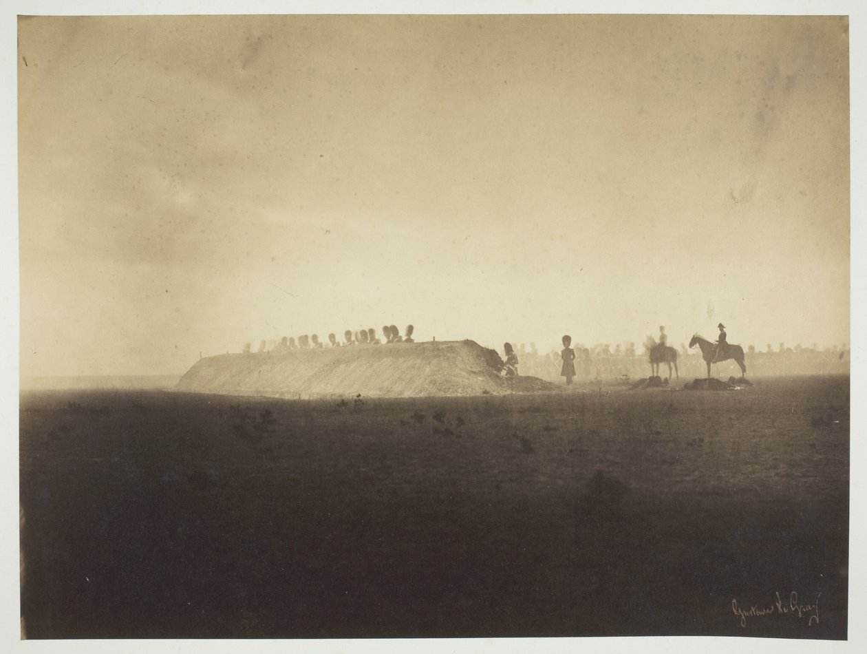 Camp de Châlons : manœuvres du 3 octobre - Gustave Le Gray