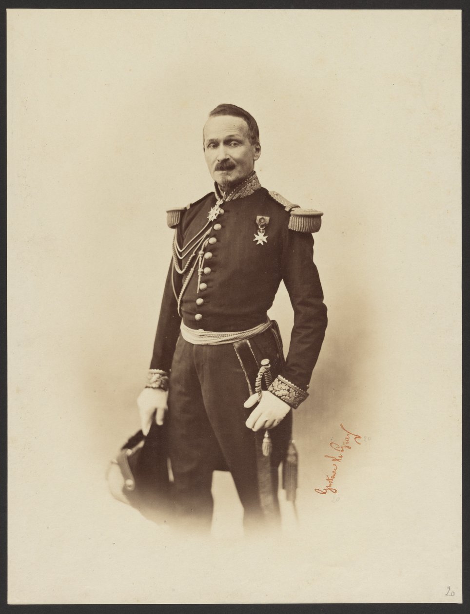 Général Dupuch de Feletz - Gustave Le Gray