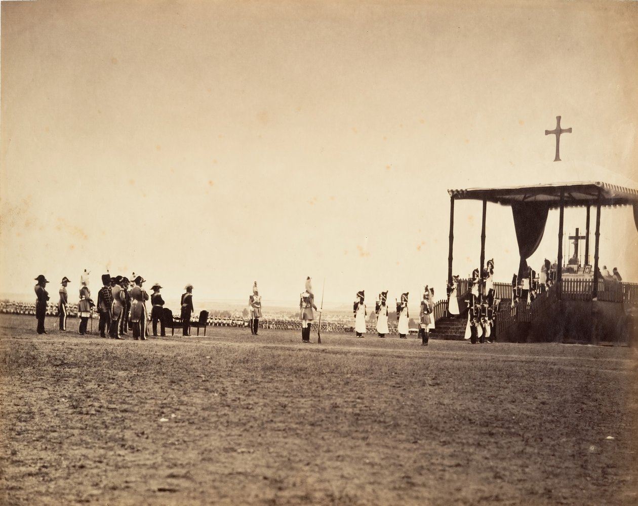 La Messe au Camp de Châlons - Gustave Le Gray
