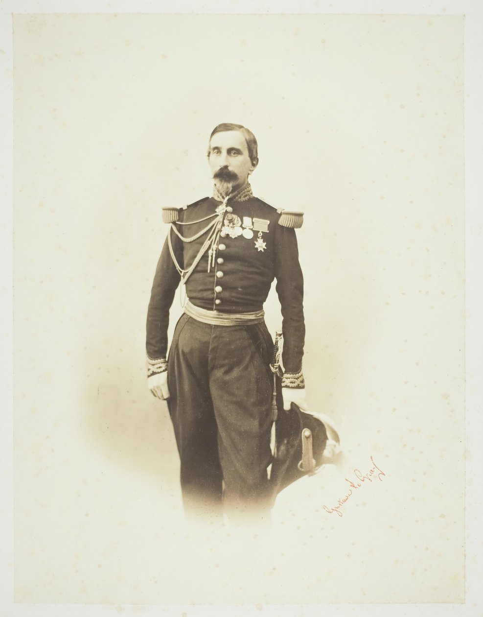 Sans titre [officier français], 1857 - Gustave Le Gray