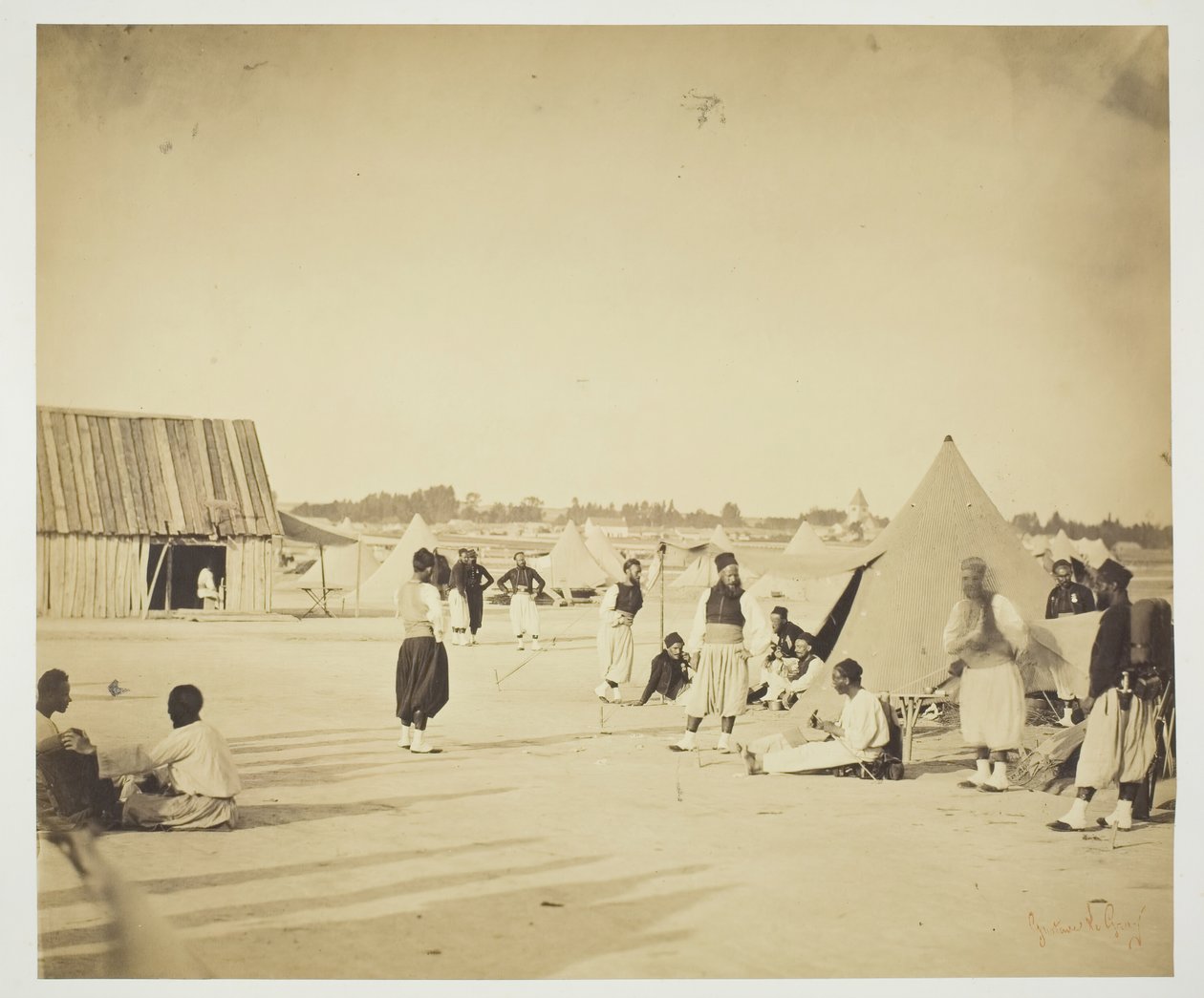 Sans titre Zouaves, 1857 - Gustave Le Gray