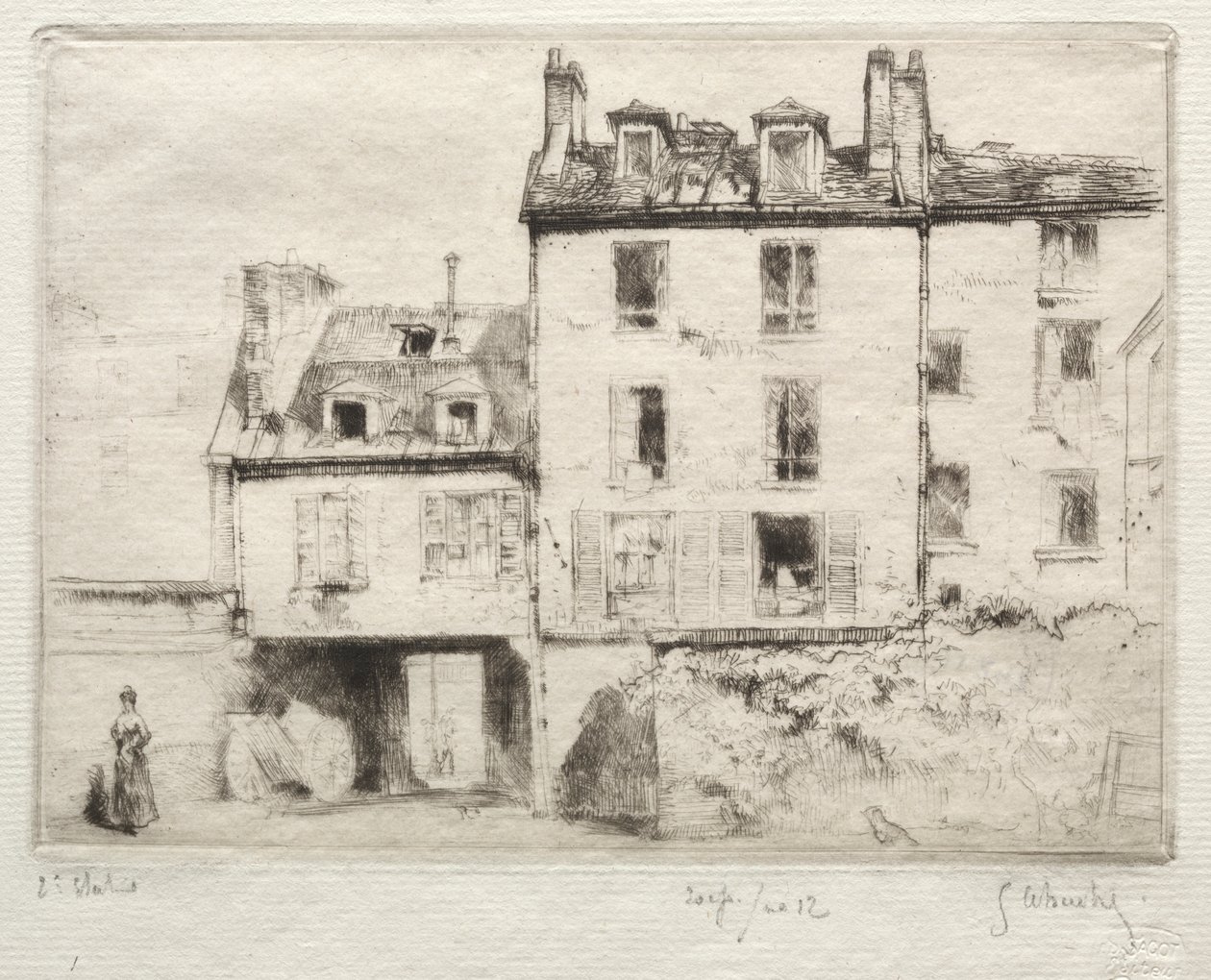 La rue Lacépède : le cour de l