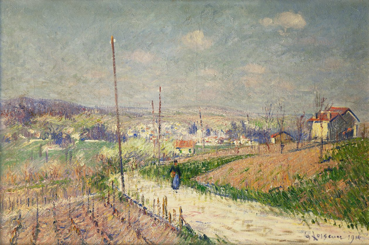 Printemps en Île-de-France, 1916 - Gustave Loiseau