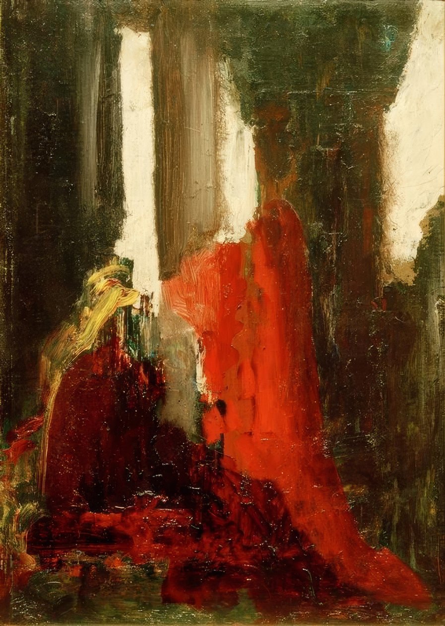 Sans titre (Esquisse de couleur) - Gustave Moreau