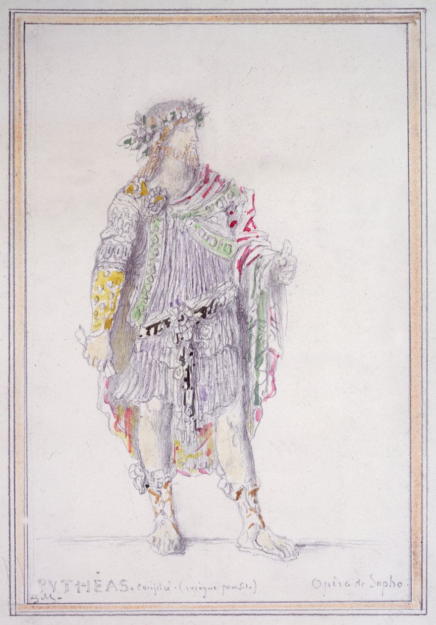 Pythéas, conspirateur et parasite ivre, personnage de l