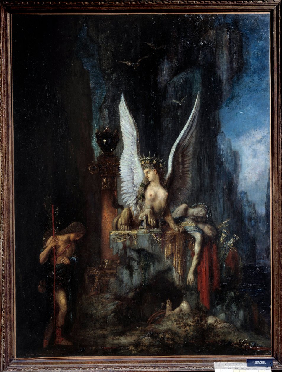 Œdipe devant le Sphinx - Gustave Moreau
