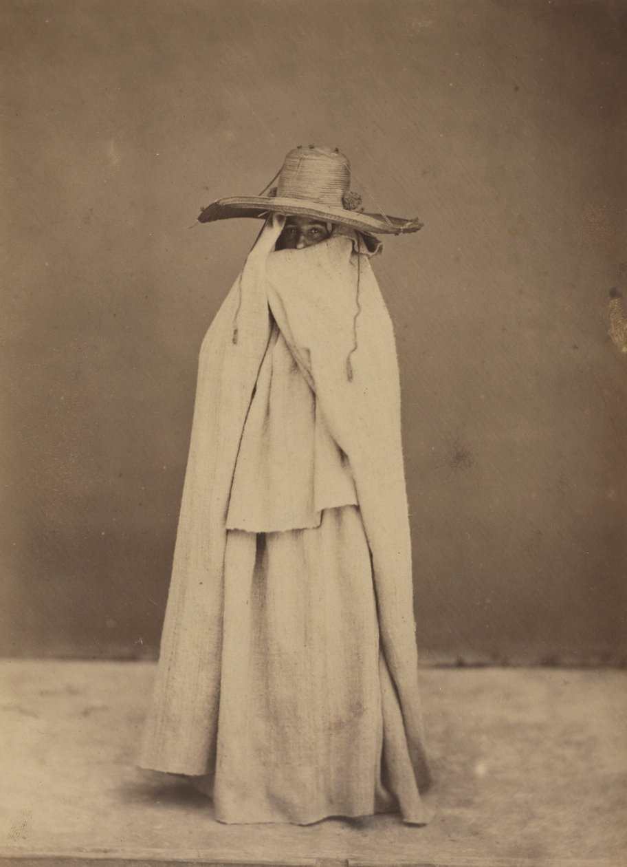 Femme algérienne, fin des années 1850 - Gustave de Beaucorps