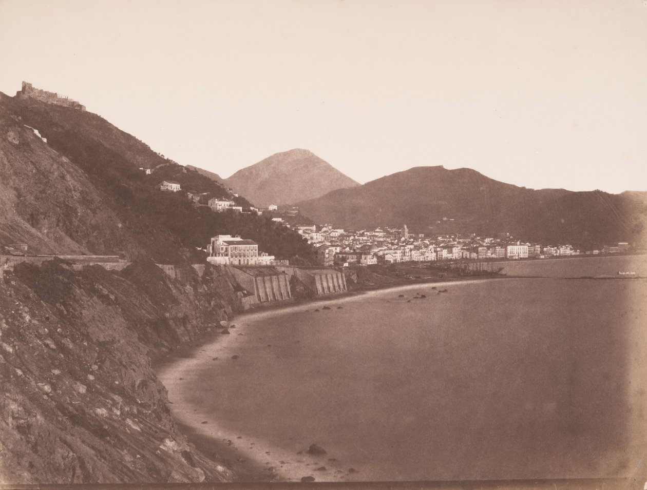Salerne, Italie, c. 1856 (photo) - Gustave de Beaucorps