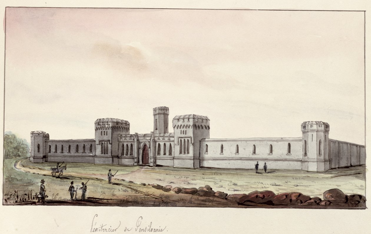 Pénitencier en Pennsylvanie, 1831 - Gustave de Beaumont